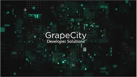 GrapeCity 2022 Product Overview