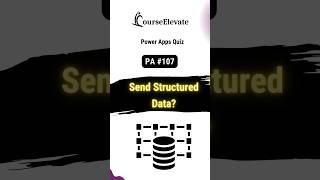 Power Apps Quiz: How Do You Send Structured Data to a Power Automate Flow? 📦