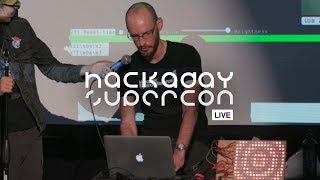 Hackaday Supercon - Zach Archer : Live Coding a 40-Foot LED Sign