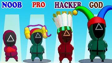 NOOBvsPROvsHACKERvsGOD in Giant Blob Runner Clash 3D vs Giant Blob - Which game do you like?