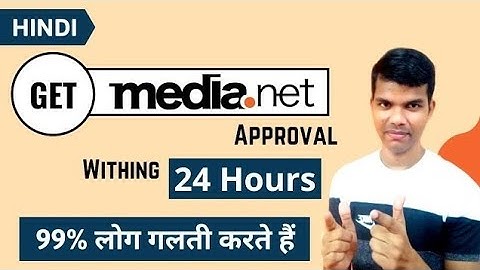 how to get approved for media.net | media Net approval tips