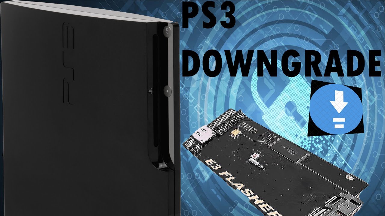 Tutorial Wie man eine PS3 Slim [CHECH 2004A] Downgraded und Jailbreakt