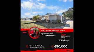 Check out my listing Address: 5000 N 38TH ST PETERSBURG, FL 33710