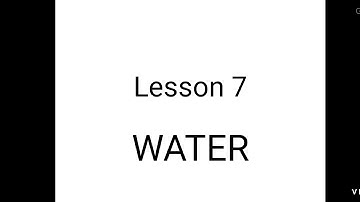 class 5 EVS Chapter 7 water