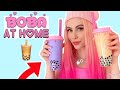 Making My Favorite Boba Milk Tea At Home