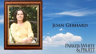 Joan Gebhard Memorial Video