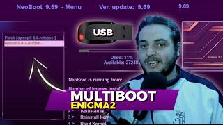 تنصيب اكثر من صورة على USB لاجهزة الانيجما 2 باضافة NeoBoot