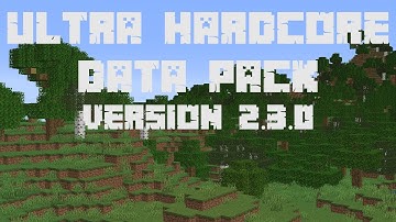Showcase | UHC Data Pack v2.3.0 (1.14+)