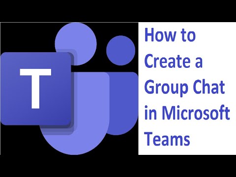 How to create a Group Chat in Microsoft Teams | Group chat| Microsoft teams | Microsoft | Teams
