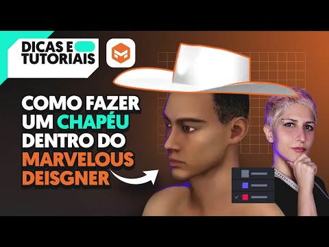 Como fazer um chapéu dentro do Marvelous Deisgner