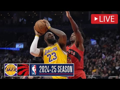 NBA LIVE LA Lakers vs Toronto Raptors November 10 2024 Raptors vs Lakers LIVE NBA 2K25