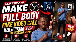 Play  Full Body Fake Video Call Tutorial! 2026 ( OBS setup) screenshot 4
