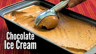 The Perfect Homemade Chocolate Ice Cream | Easy Recipe (Only 3 Ingredients)