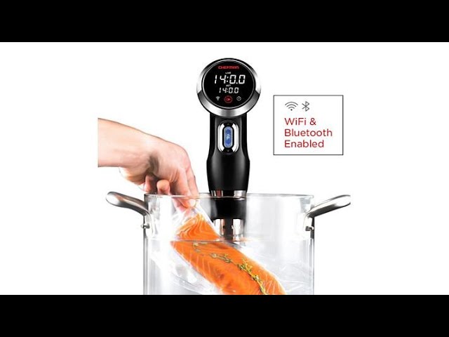 Chefman Sous Vide Immersion Circulator w/ Wi-Fi, Bluetooth & Digital  Interface