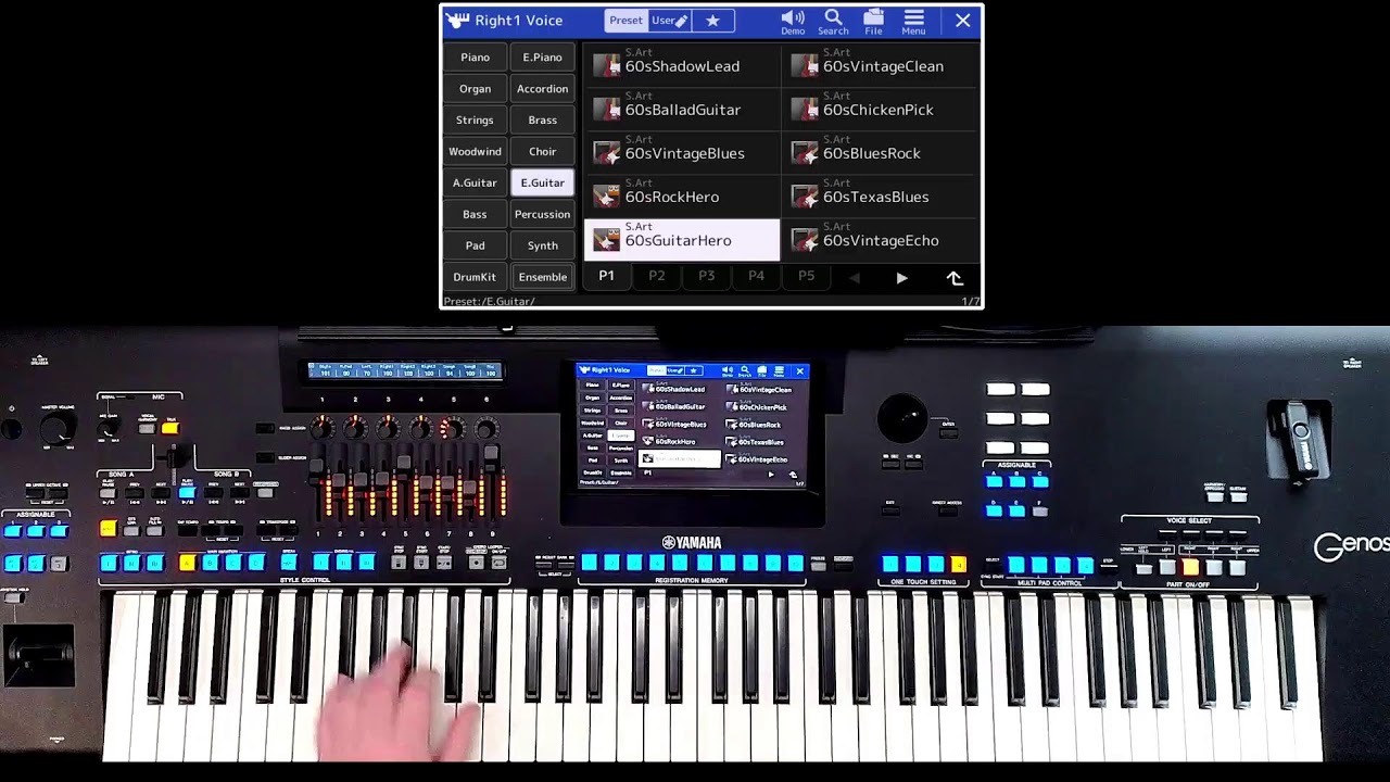 Yamaha Genos 2 - Lets listen to the styles