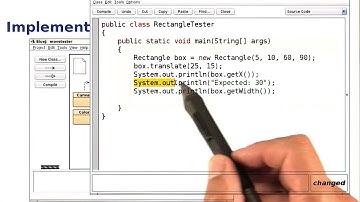 Implementing a Test Program - Intro to Java Programming