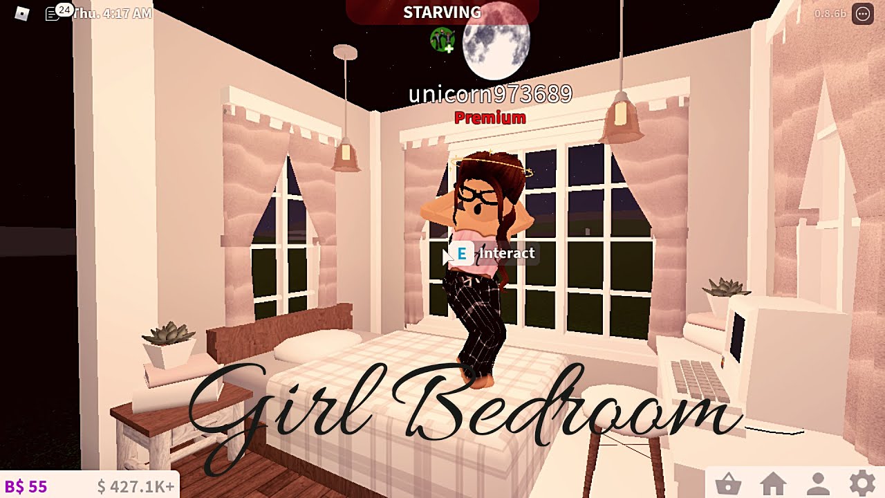 How To Make A 2x3 Girls Bedroom Bloxburg Youtube