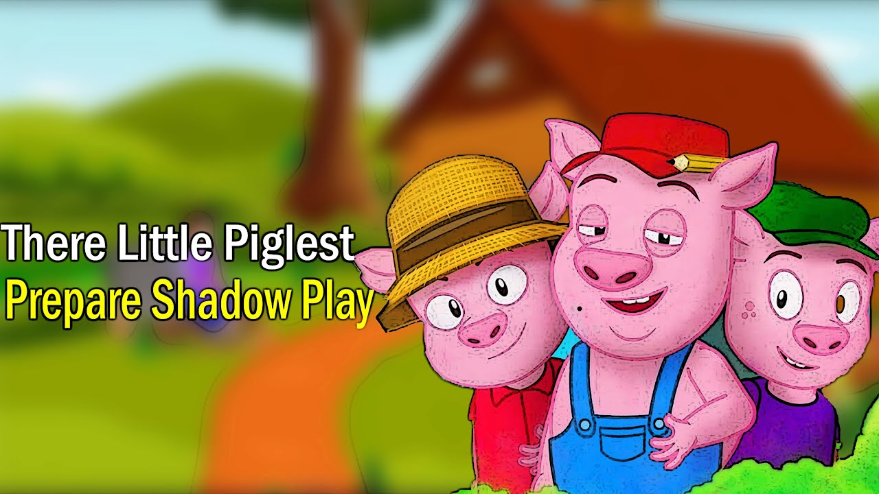 Make 3 Little Pigs Puppets I Activities for Children (We Play Shadow