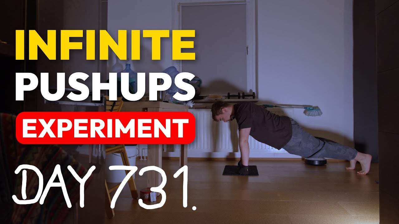 Infinite Pushups Experiment - Day 731 (17.12.2025)