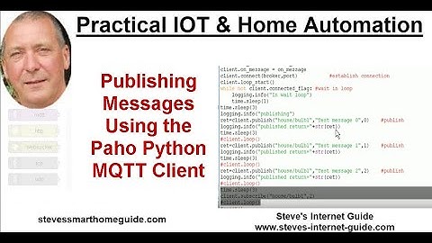 Publishing Messages Using the Paho Python MQTT Client