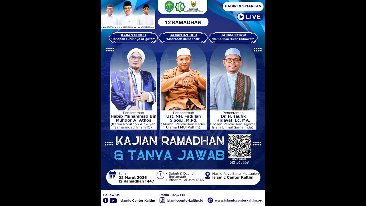 Pengajian Ifthor Ramadan   -    02 Maret 2026