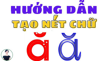 Hướng dẫn tạo nét chữ cái ă trong Powerpoint | Nguyễn Huệ