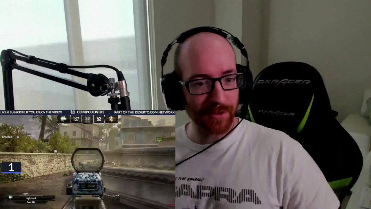 REACTING TO MY BEST CALL OF DUTY BLACK OPS 2 MOMENTS OpTicBigTymeR