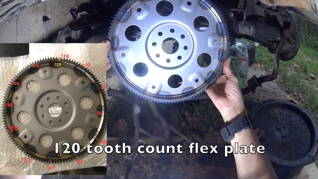 3rd gen 4Runner Crank no start Flexplate Drive gear Ep 12. Part 2/2
