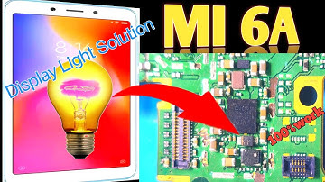 Redmi 6A Display Light Solution/Jumper Solution/💯%work//🔥🔥🔥