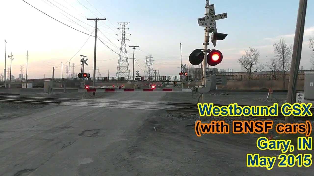 Railfanning: Gary, IN (SE of Chicago, IL) NS, [CN], CN, CSX, CSX all back to back
