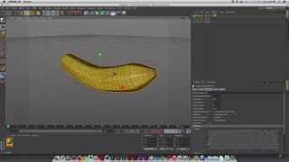 model a banana