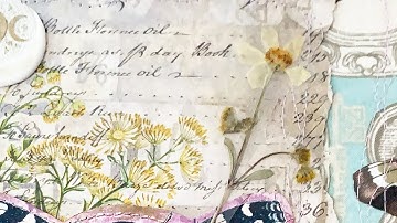 Flash Pressing Flowers for ephemera and junk journals