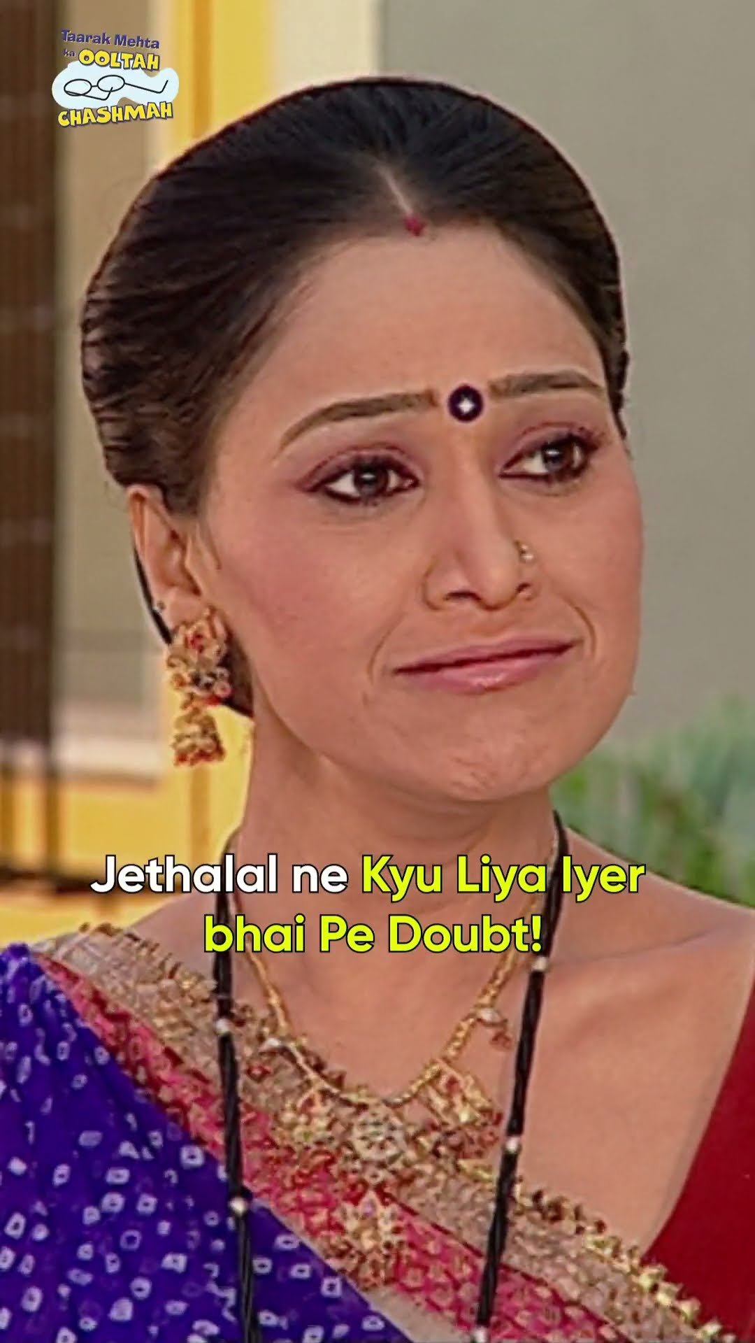 Jethalal ne liya iyer bhai pe doubt!#tmkoc #relatable #funny #shorts #reels #relatives