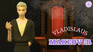 PROYECTO MakeOver VLADISLAUS STRAUD🧛 Transformando al Vampiro MÁS FAMOSO de Los Sims 4