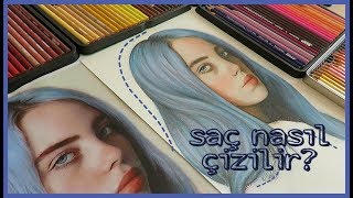 İlk Defa Bu Renkte Bir Saç Çizdim ! | Renkli Saç Çizimi | #BillieEilish by İrem Özaslan 138,156 views 4 years ago 13 minutes, 16 seconds