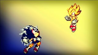 ARCHIE Sonic vs SSXU Sonic | Sprite Animation