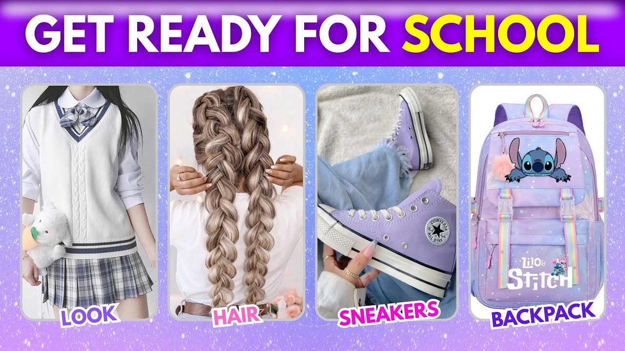 🎒👗 СОЗДАЙТЕ ШКОЛЬНЫЙ ОБРАЗ СВОЕЙ МЕЧТЫ И ПРИНАДЛЕЖНОСТЯМИ! ✨📚 | Викторина для гениев