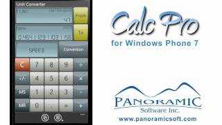 Calc Pro for Windows Phone 7 - Panoramic Software Inc. screenshot 5