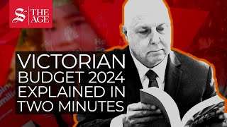 Victorian budget 2024 explained in two minutes by The Sydney Morning Herald and The Age 7,001 views 7 days ago 1 minute, 57 seconds