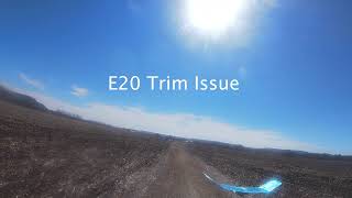 E20 Trim Question