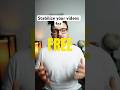 Beginner Youtber | Stabilize your videos with Gyro Flow #editing #stabilization