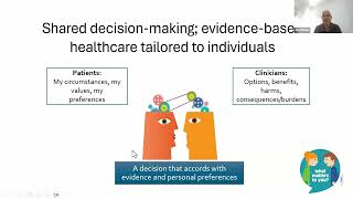 Webinar Shared Decision Making (SDM) and the 4 C’s Project