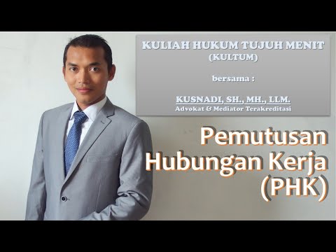 Video: Bagaimana Cara Mengisi Perintah Pemutusan Hubungan Kerja Pada Tahun