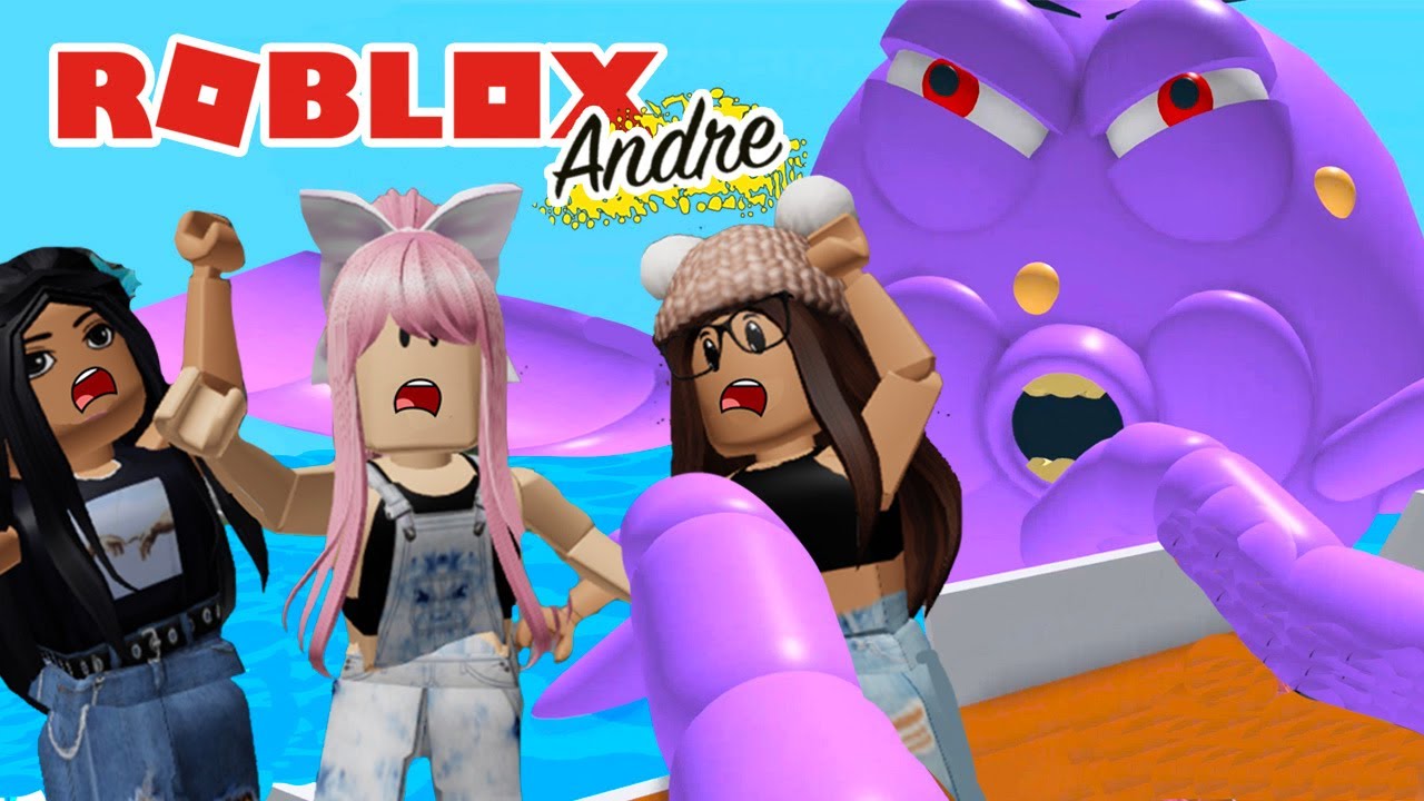 Roblox Andre escapa del monstruo marino con las Sparklies | Juegos de Roblox en español