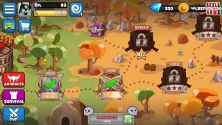 Tiny Gladiators Level 11 - 15 ( HARDCORE ) Gameplay