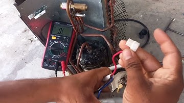 How To Find Compressor (C,R,S) & How Make Connection With Capacitor|Rotary Compressor C,R,S Testing
