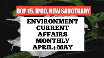 ENVIRONMENT CURRENT AFFAIRS ◇ #environmentalscience #upsc #ugcnet   #currentaffair #environment