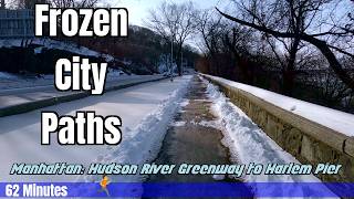 Frozen West Side NYC | Virtual Run Experience [359]