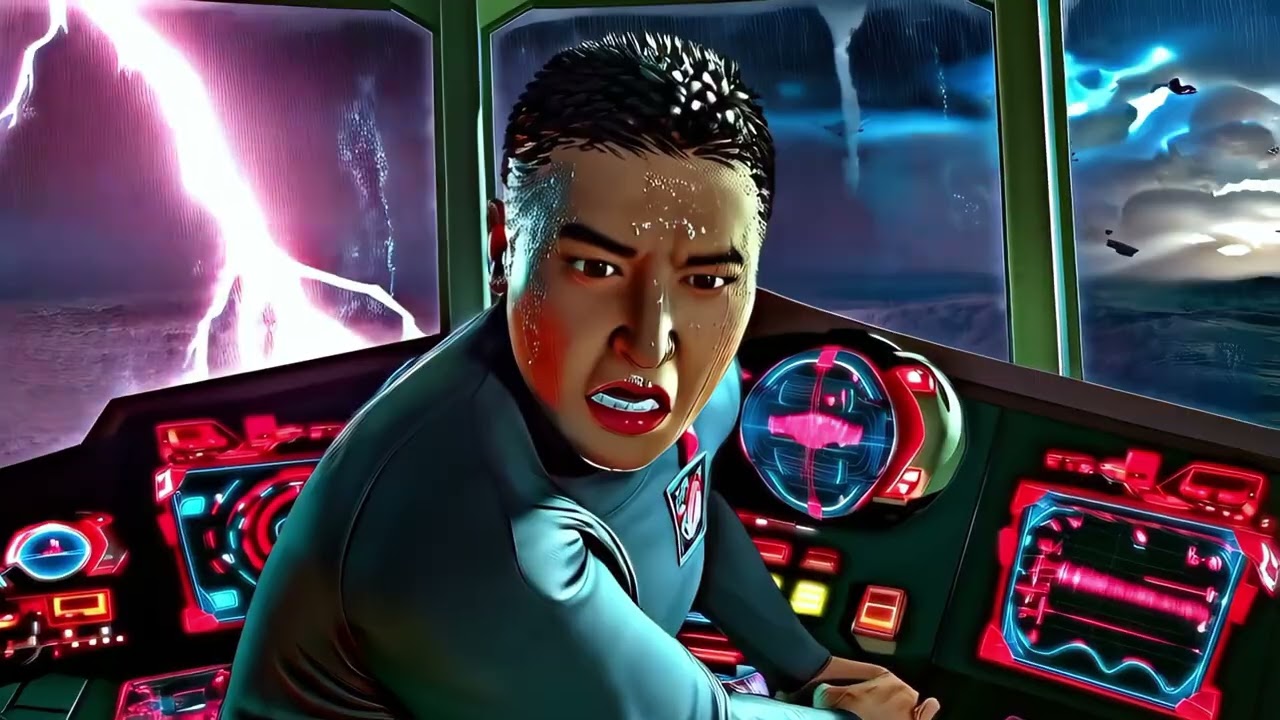 Cosmic Kraken in Ocean Superstorm | Remaker AI