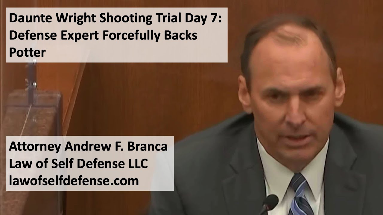 Daunte Wright Shooting Trial Day 7: Defense Use-of-Force Expert Impresses